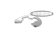 鞍型孔用弹性挡圈 ASME B18.27.3