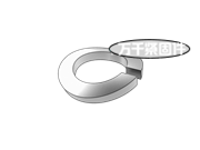 弯形弹簧垫圈 CNS 5053